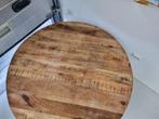 Eet tafel eikenhout, Huis en Inrichting, Eikenhout, Zo goed als nieuw, Rechthoekig, 50 tot 100 cm
