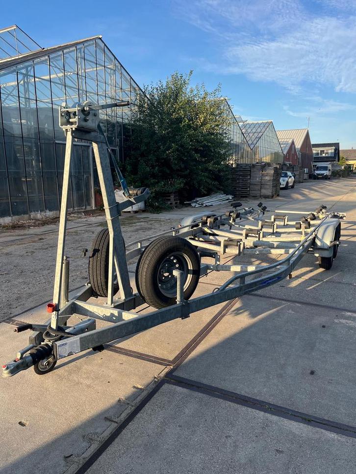 Freewheel boot trailer te koop – 2700 kg – Zeer goede staat, Watersport en Boten, Boottrailers, Gebruikt, Sloepentrailer, 1500 tot 3000 kg