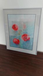 Twee Schilderijen - Verloren Hoekje met Klaprozen, Antiek en Kunst, Ophalen