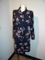 Studio Anneloes travel stof jurkje bloemen in kleur XXL, Studio Anneloes, Verzenden, Zwart, Maat 46/48 (XL) of groter