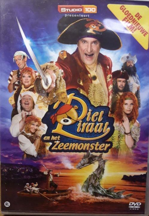 Piet Piraat en het zeemonster, Cd's en Dvd's, Dvd's | Kinderen en Jeugd, Gebruikt, Film, Avontuur, Ophalen of Verzenden