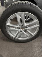 Audi Dunlop Winterbanden + velgen, Ophalen, Gebruikt, 17 inch, Winterbanden