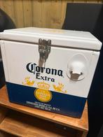 Corona Extra Metalen Koelbox – Retro Cooler – Met Flesopener, Ophalen, Zo goed als nieuw, Koelbox, Koelelement