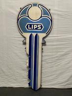 Emaille Lips Bord Sleutel, Antiek en Kunst, Ophalen