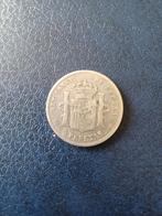 5 Pesetas 1888 Spanje Zilveren Munt, Ophalen of Verzenden, Overige landen, Losse munt, Zilver