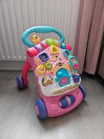 Vtech loopwagen roze in goede conditie, Ophalen of Verzenden, Zo goed als nieuw