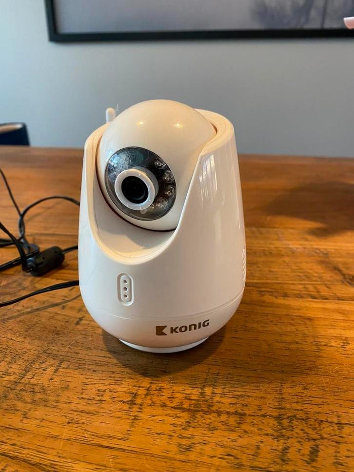 Konig SAS-IPCAM111 security camera wit, Audio, Tv en Foto, Videobewaking, Gebruikt, Ophalen of Verzenden
