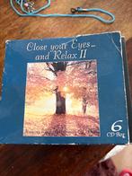 Close Your Eyes... and Relax II - 6 CD Box, Ophalen of Verzenden, Gebruikt, (Natuur)geluiden, Boxset