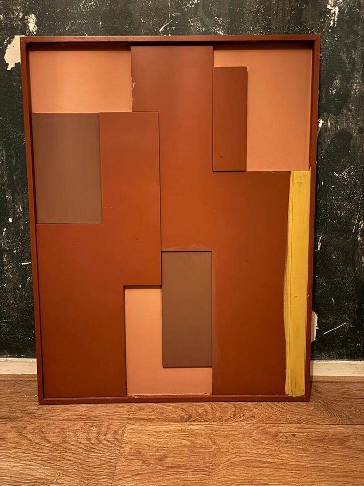 MDF Wanddecoratie van Karwei DIY, Huis en Inrichting, Woonaccessoires | Wanddecoraties, Gebruikt, Ophalen of Verzenden