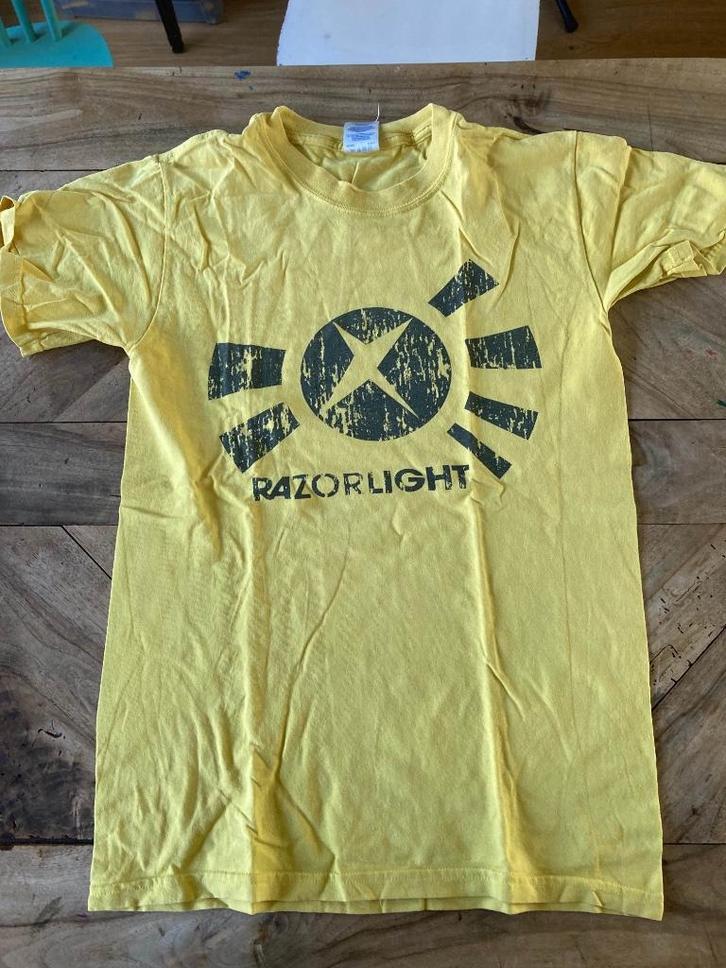 Razorlight Shirt Origineel, Kleding | Heren, T-shirts, Gedragen, Maat 46 (S) of kleiner, Geel, Ophalen of Verzenden