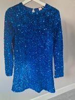 Mooie blauwe pailletten jurk van only maat xs., Only, Blauw, Ophalen of Verzenden, Zo goed als nieuw