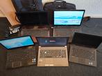 5X laptop EN 2 tassen in 1 koop of per stuk vanaf 20 euro:, Computers en Software, Windows Laptops, Ophalen, Gebruikt, 2 tot 3 Ghz
