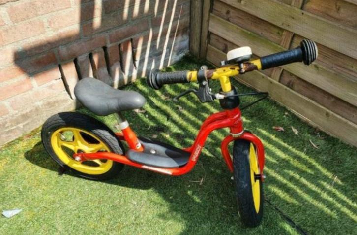 Loopfietsje, Fietsen en Brommers, Steps, Zo goed als nieuw, Ophalen