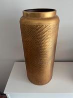 Mooie goudkleurige vaas, Overige materialen, Overige kleuren, Ophalen of Verzenden, Zo goed als nieuw