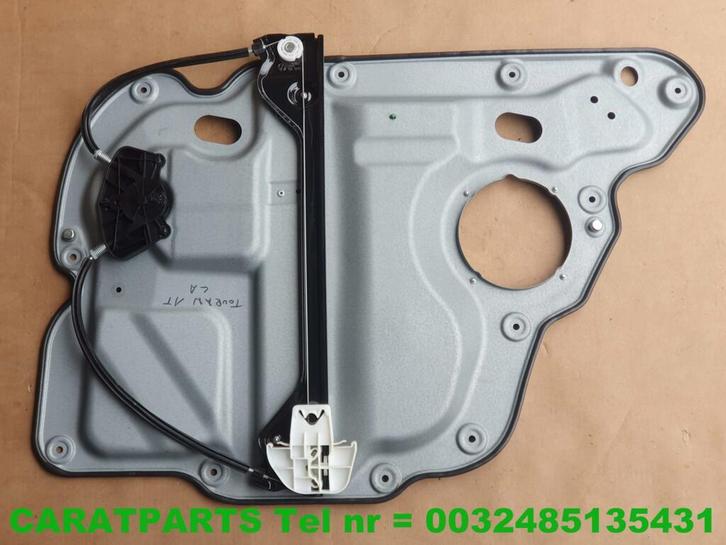 1T0839461P 1T0839729Q raammechanisme touran ruitmechaniek, Auto-onderdelen, Ruiten en Toebehoren, Volkswagen, Gebruikt, Ophalen of Verzenden