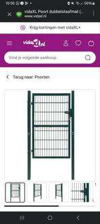 Poort dubbelstaafmat, nieuw, 100 tot 150 cm, Nieuw, Ophalen of Verzenden, Looppoort