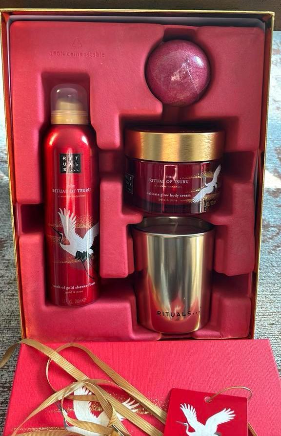 Rituals | Tsuru - Giftset / Cadeauset, Sieraden, Tassen en Uiterlijk, Uiterlijk | Lichaamsverzorging, Nieuw, Ophalen of Verzenden