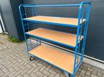 Fetra Magazijnwagen / Kar met 3 planken, Ophalen of Verzenden