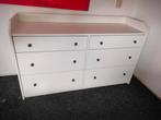 HAUGA 6 ladekast/commode IKEA, Huis en Inrichting, Ophalen, 100 tot 150 cm, 5 laden of meer, Zo goed als nieuw