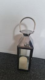 Mooie Kaarsen Standaard / Lantaarn, Huis en Inrichting, Ophalen, 25 tot 50 cm, Wit, Zo goed als nieuw