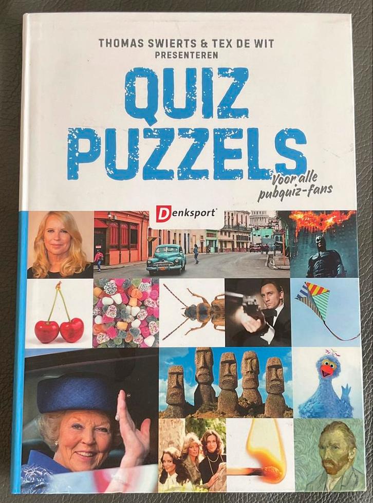 Thomas Swierts - QuizPuzzels voor alle pubquiz fans, Boeken, Hobby en Vrije tijd, Nieuw, Ophalen
