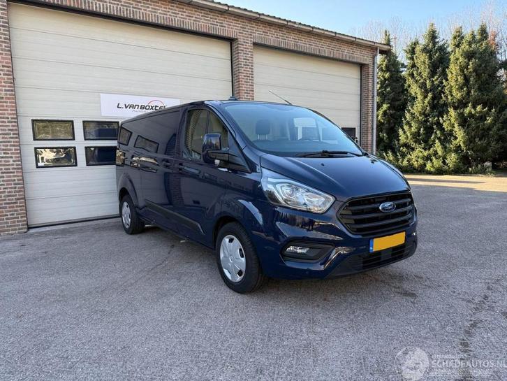 Ford Transit Custom 300 2.0 TDCI L2H1 Automaat Automaat Navi, Auto diversen, Schadeauto's, Ford, Automaat, Diesel, Overige carrosserieën