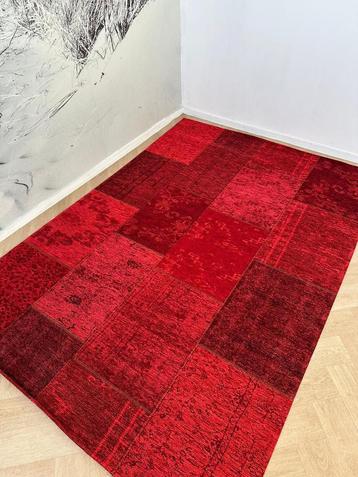 Brinker Patch red 160/230 vloerkleed karpet  beschikbaar voor biedingen