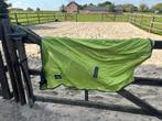 Fel groene vliegendeken, Dieren en Toebehoren, Paarden en Pony's | Dekens en Dekjes, Ophalen of Verzenden, Gebruikt, Deken