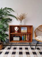 Vintage midcentury boekenkastje | open kastje | retro, Ophalen, Gebruikt