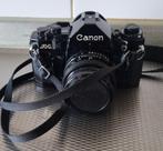 Canon A-1 fototoestel met lens., Audio, Tv en Foto, Fotocamera's Analoog, Spiegelreflex, Canon, Gebruikt, Ophalen