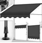 Zonneluifel uitschuifbaar 400x 150 cm Antraciet kleurig, Tuin en Terras, Ophalen of Verzenden, Nieuw