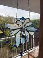 Tiffany glas in lood raam hanger z.s.m weg, Antiek en Kunst, Antiek | Glas en Kristal, Ophalen