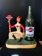 Vintage reclame beeldje gips Martini, Ophalen, Gebruikt, Reclamebord