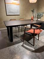 Eettafel beton stalen onderstel, Huis en Inrichting, Tafels | Eettafels, Ophalen, Gebruikt, 200 cm of meer, 50 tot 100 cm