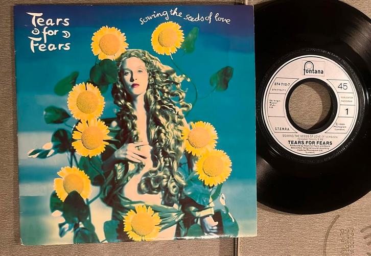 Tears for Fears - Sowing the seeds of love 7” NL 1989, Cd's en Dvd's, Vinyl Singles, Gebruikt, Single, Pop, 7 inch, Ophalen of Verzenden