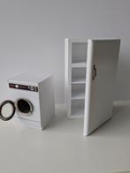 Poppenhuis koelkast en wasmachine, Ophalen of Verzenden, Poppenhuis