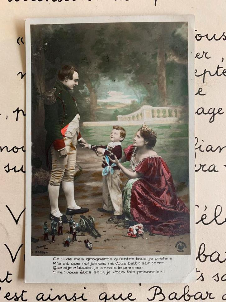 10-3-1909 Le Roi de Rome (KK), Verzamelen, Ansichtkaarten | Themakaarten, Gelopen, Voor 1920, Sterren en Beroemdheden, Ophalen of Verzenden