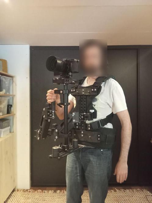 Steadicam flycam harnas compleet, Audio, Tv en Foto, Fotografie | Professionele apparatuur, Zo goed als nieuw, Ophalen of Verzenden