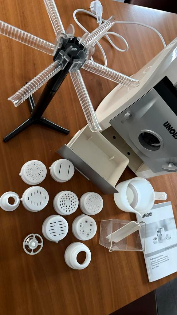 Pastamachine - Maak zelf verse pasta!, Witgoed en Apparatuur, Broodbakmachines, Zo goed als nieuw, Met timer, 400 tot 800 gram deeg