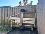 Motor aanhanger/trailer geheel van RVS, kantel stalling, Ophalen, Gebruikt