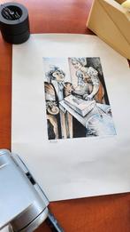 Litho sheherazade laat de stenen spreken van hedwig pauwels, Antiek en Kunst, Kunst | Litho's en Zeefdrukken, Ophalen