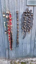 Antieke bellentuigen, bellenriemen voor een arrenslee, Dieren en Toebehoren, Paarden en Pony's | Hoofdstellen en Tuigage, Ophalen of Verzenden