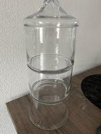 Glazen voorraadpot 3-laags, Ophalen, Zo goed als nieuw