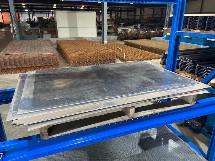 Aluminium plaat platen 950x1500x2 12st, Doe-het-zelf en Verbouw, Metalen, Nieuw, Aluminium, Ophalen