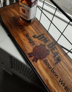 Wandrek met haakjes onderzijde Jim Beam.80 x 28 cm, Ophalen of Verzenden, Zo goed als nieuw