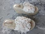 Sleehak sandalen H&M, roomwit, nieuw, Ophalen of Verzenden, Nieuw, Meisje, Schoentjes