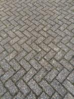 2000 m2 gebruikte bkk betonklinkers 21 x 10.5 x 8 cm grijs, Tuin en Terras, Gebruikt, DESTENENMAN, Klinkers, 10 m² of meer