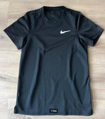 Nike Sport Shirt, Zwart, Small, Nieuw beschikbaar voor biedingen