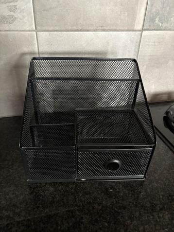Ikea bureau organizer zwart beschikbaar voor biedingen