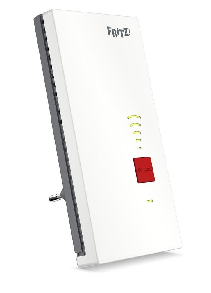 FRITZ!Repeater 2400 - Wifi versterker - AC - 2400 Mbps, Computers en Software, WiFi-versterkers, Zo goed als nieuw, Ophalen of Verzenden